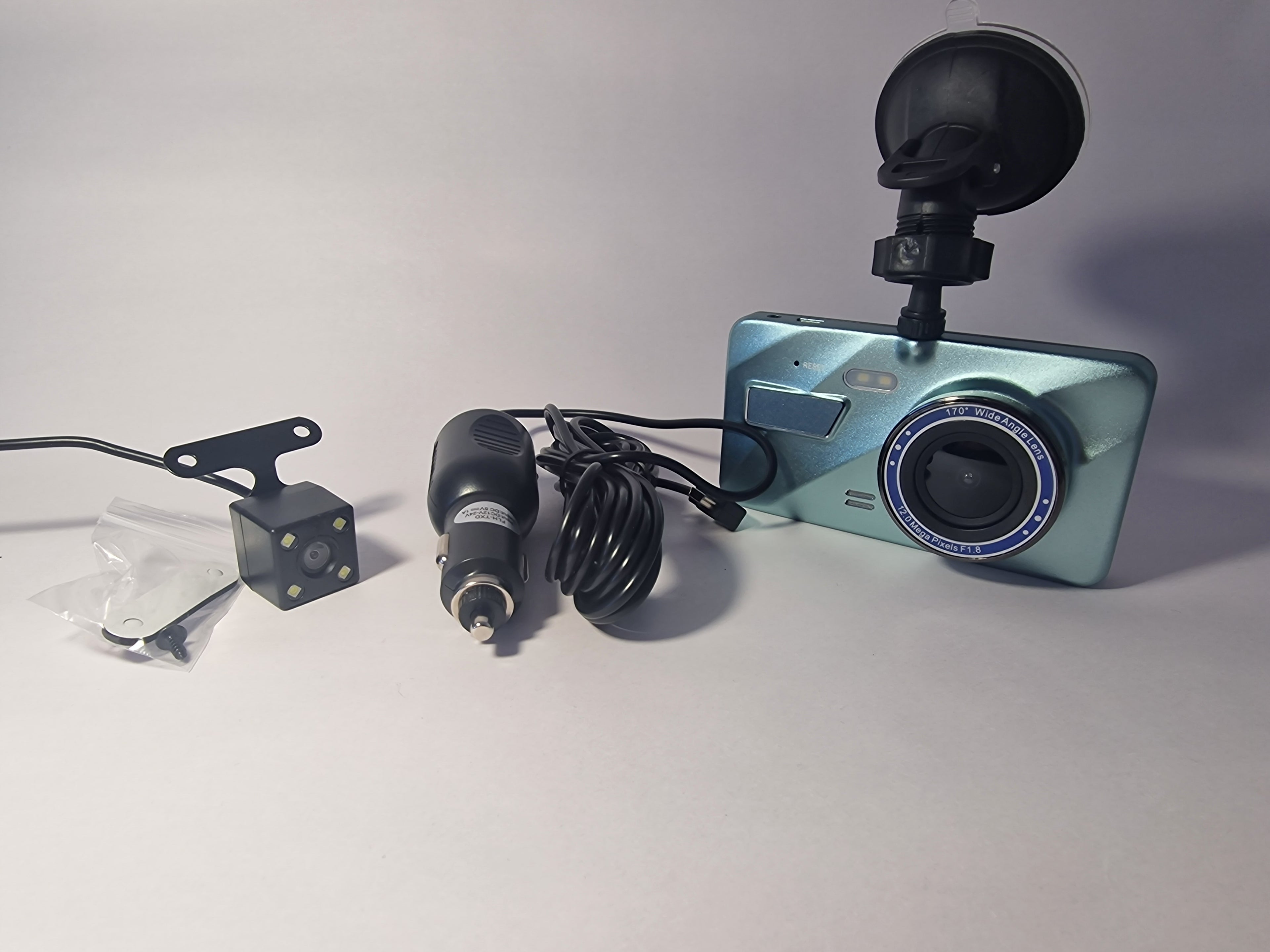 Blue Opalescent Dashcam