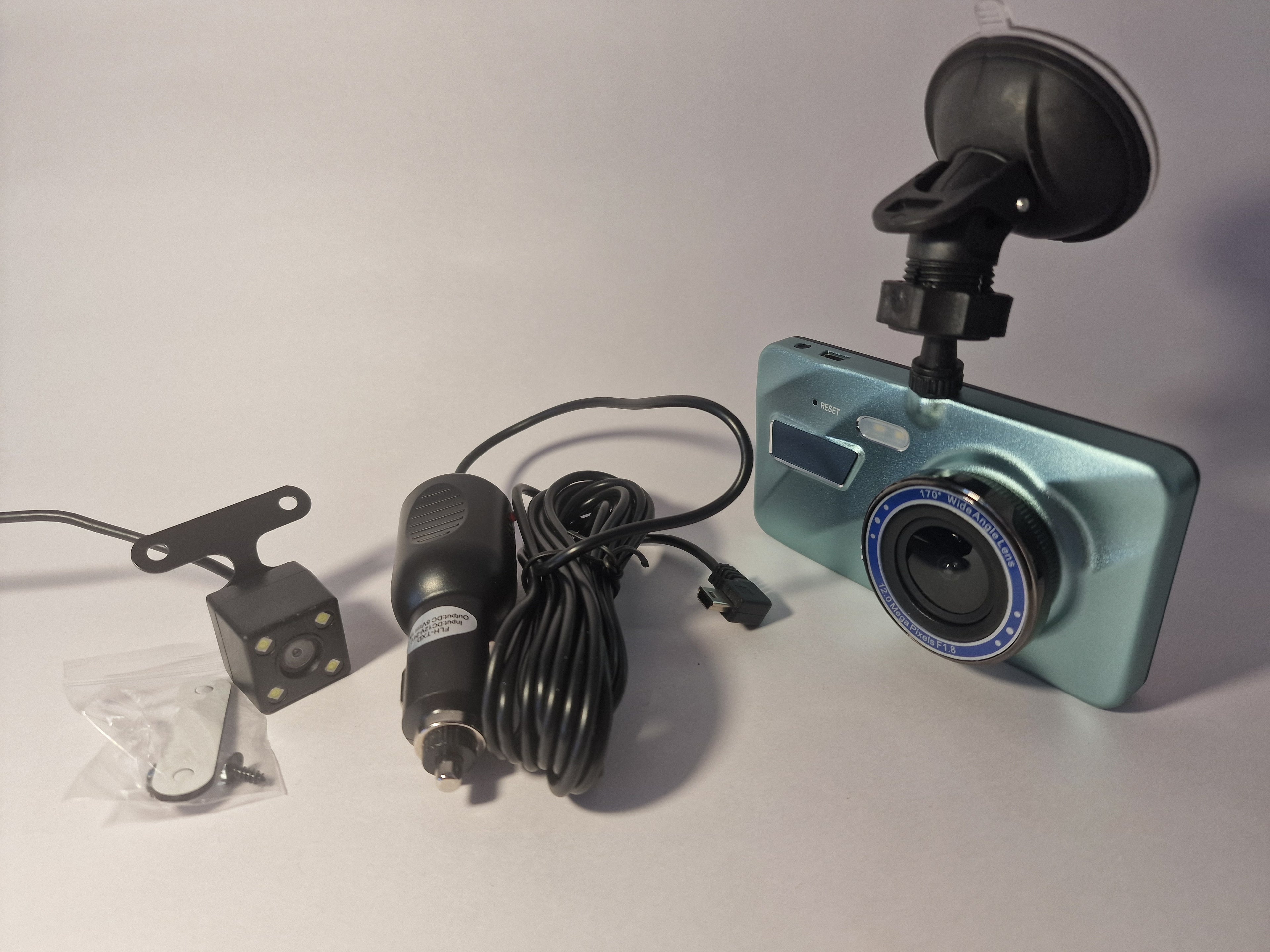 Blue Opalescent Dashcam